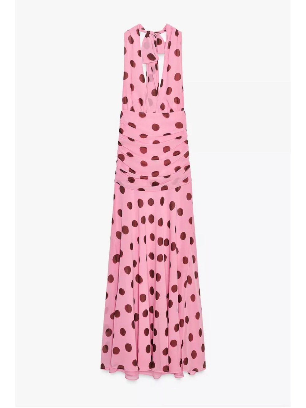 Zara Polka Dot Maxi Dress